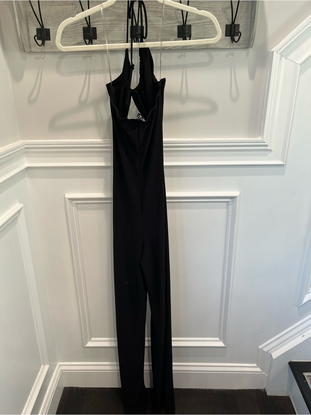 Windsor Black Sleeveless Wide-Leg Jumpsuit